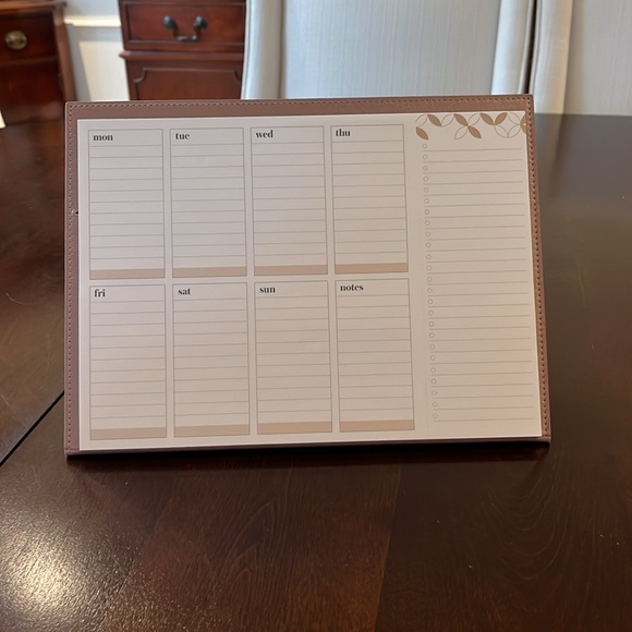 Erin Condren Bundle: vegan leather weekly planner, 3 Snap in Dashboards, pouch - Picture 2 of 16